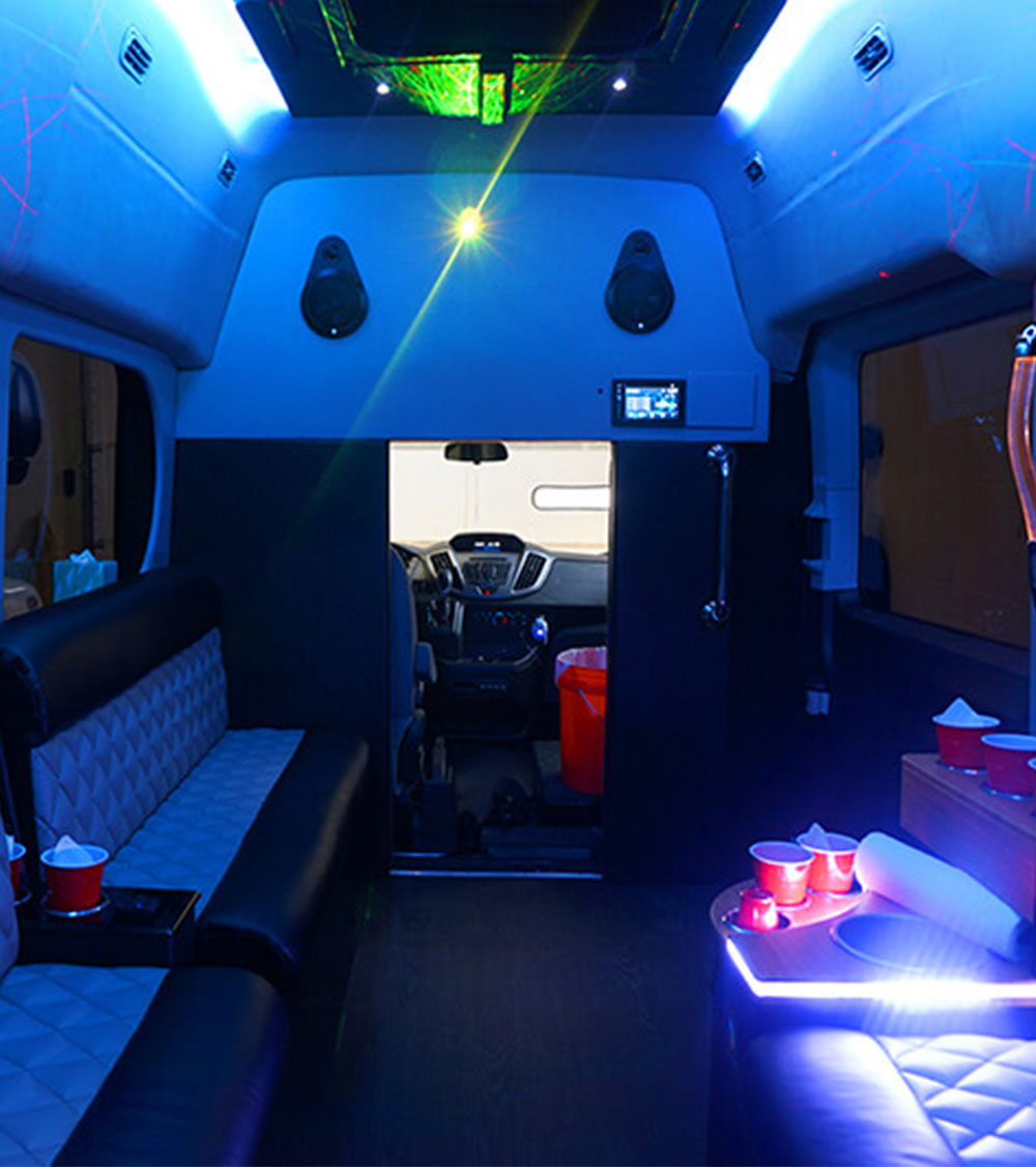 sprinter van interior