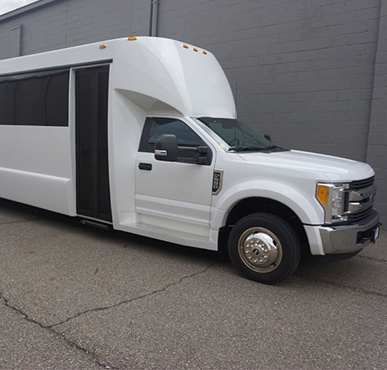 party bus boulder exterior